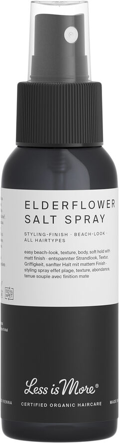 Less Is More Organic Elderflower Salt Spray
