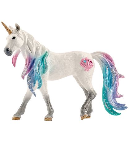 Schleich Bayala - Undervands Enhj?rning Hoppe - H: 11 cm 70570