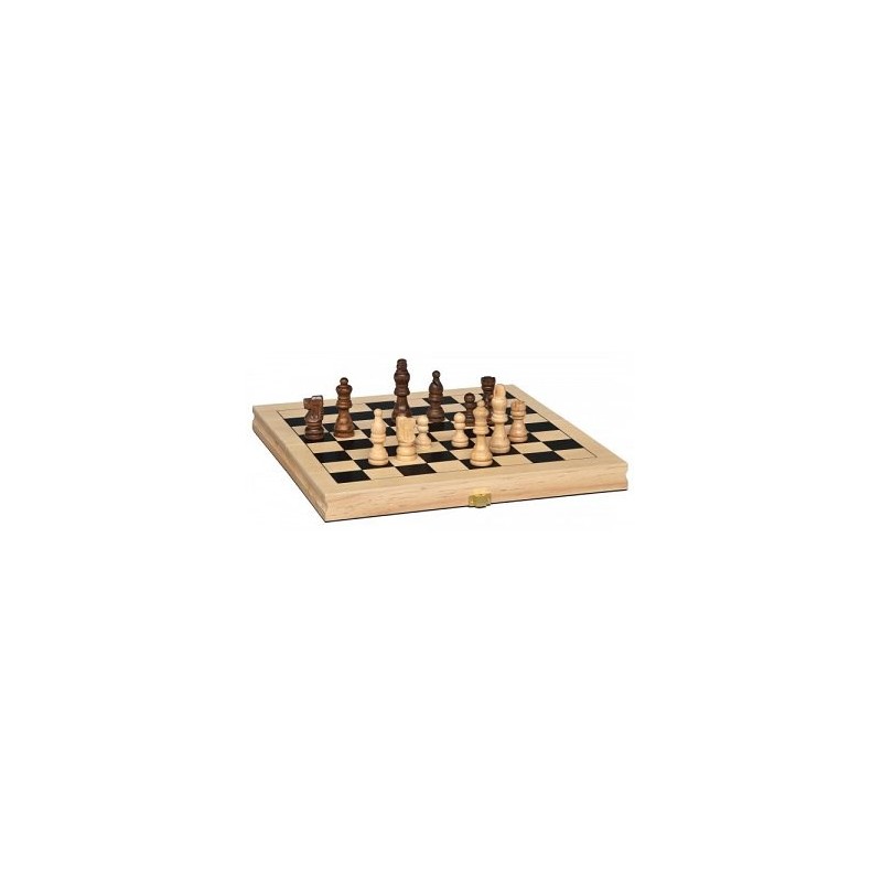 Jeu d'échecs pliant 28cm