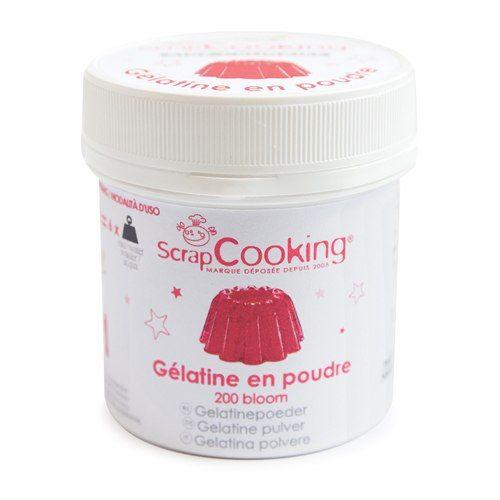 Gélatine en poudre - pot de 50 g Scrapcooking