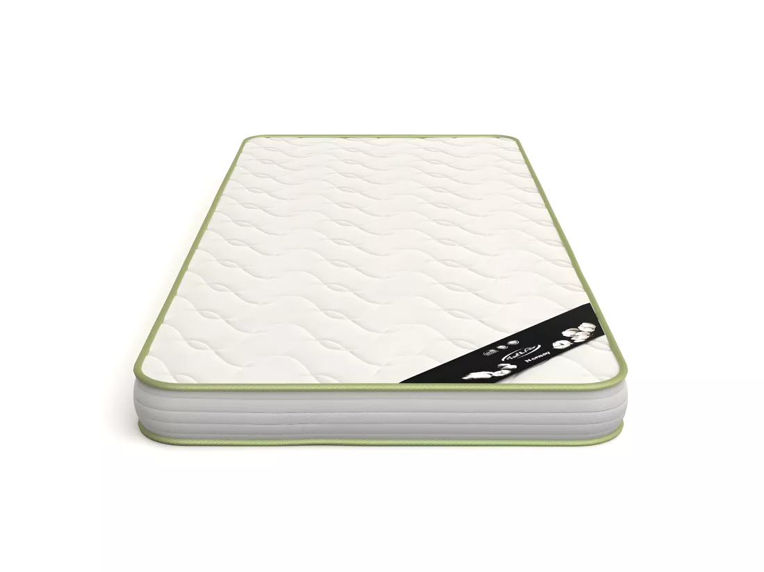 Lot de 2 matelas 90x190 cm mousse OANA