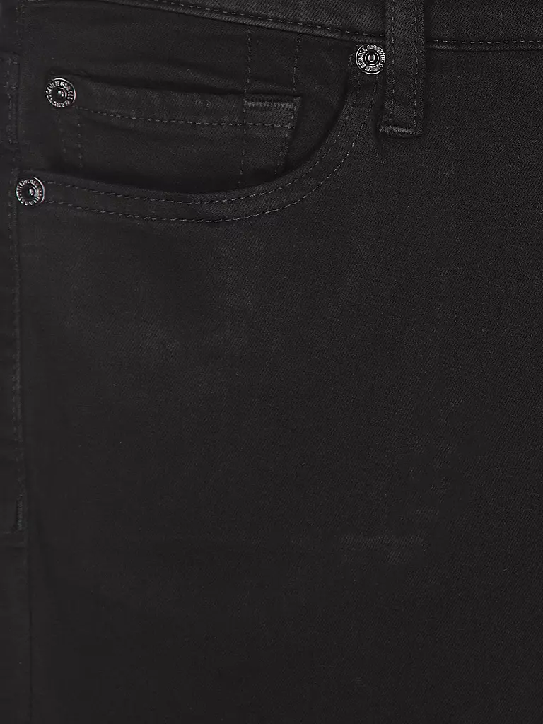 7 FOR ALL MANKIND Jeans Skinny Fit 7/8 THE ANKLE schwarz