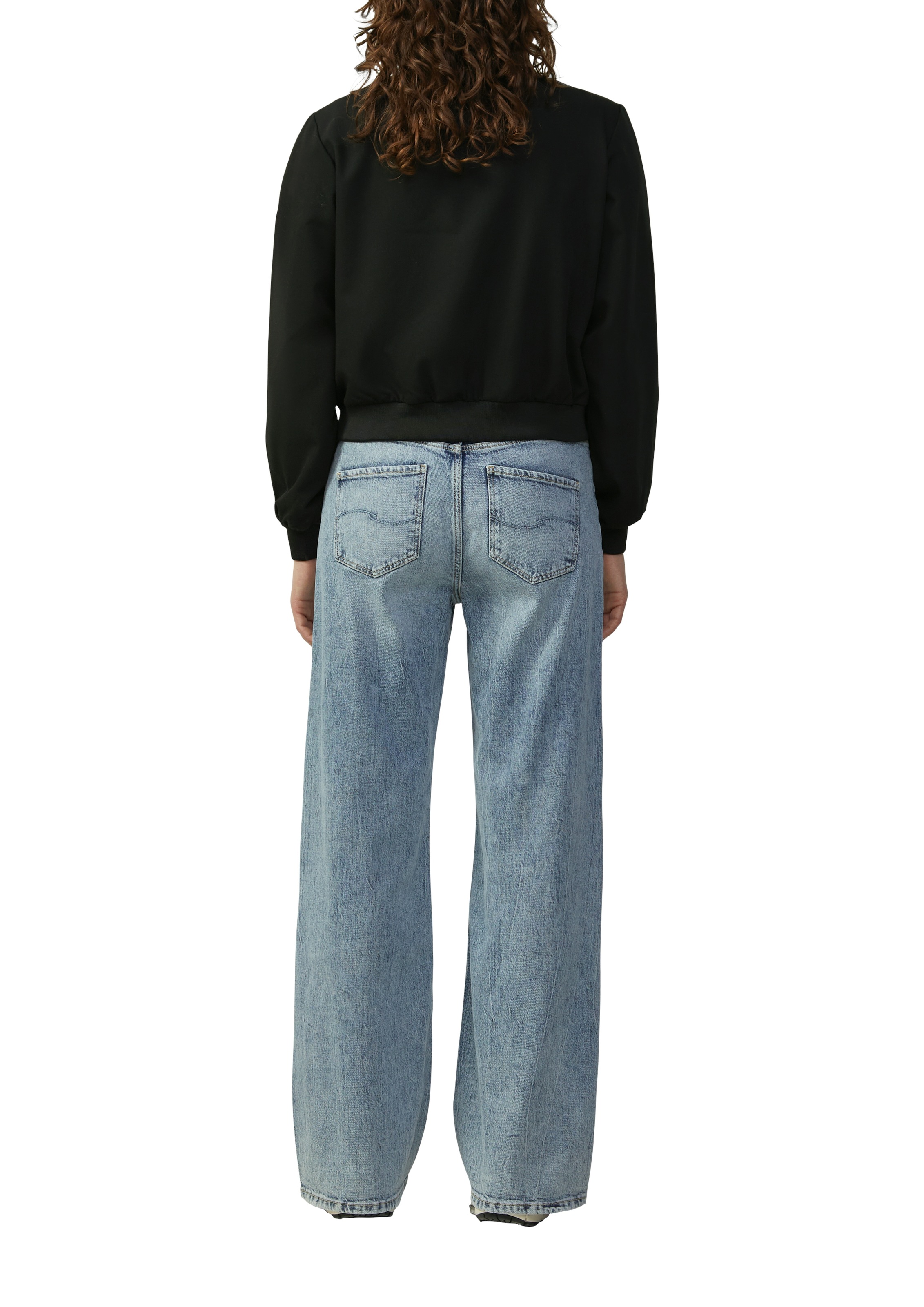 QS Blouson mit Rippbündchen