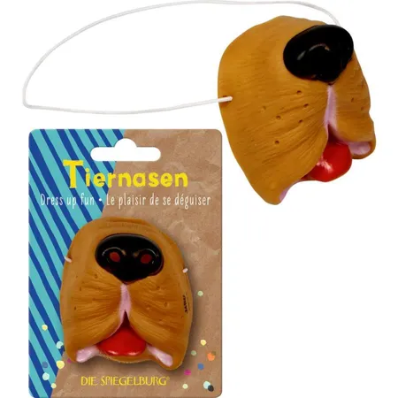 Die Spiegelburg Tiernasen VerkleidungsspaßBunte Geschenke, sortiert