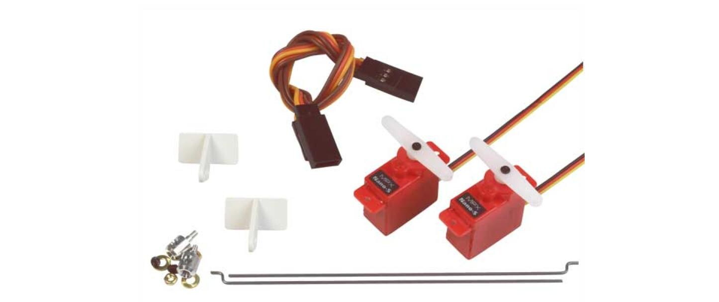 Servo-Set Upgrade FunMan QuerruderMicro Servo