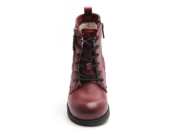 Mustang boots bottine enfant 5026623 rouge