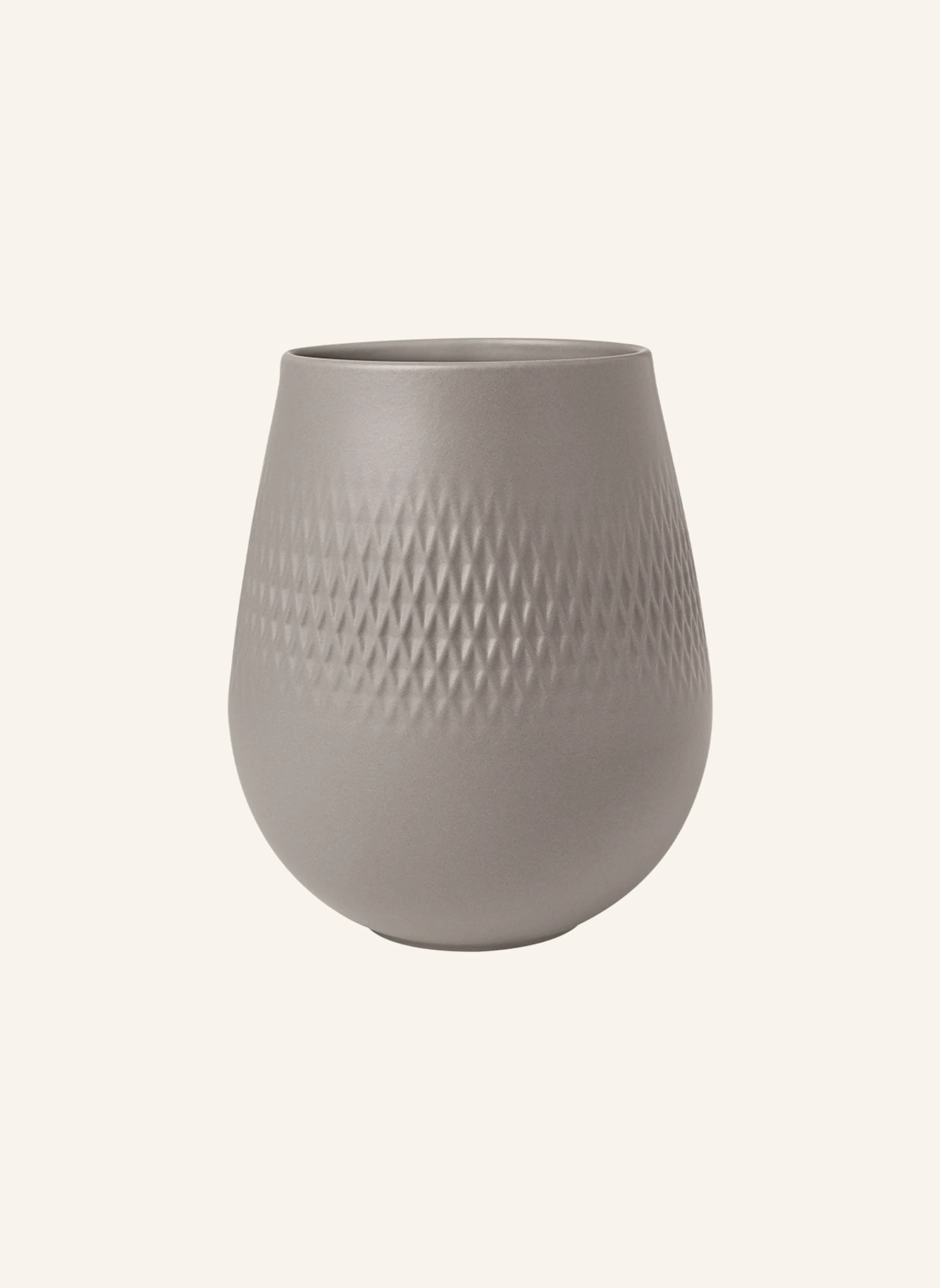 Villeroy & Boch Vase Carré klein MANUFACTURE COLLIER TAUPE