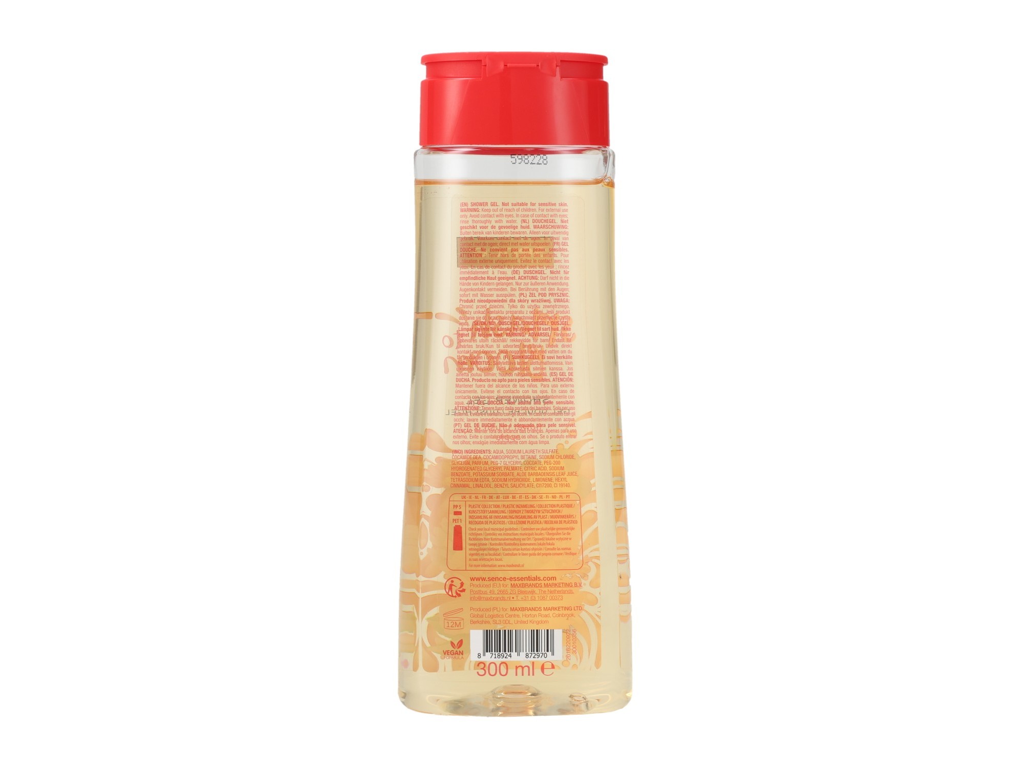GEL BANHO SENCE FLOWER CRUSH & APPLE 300ML