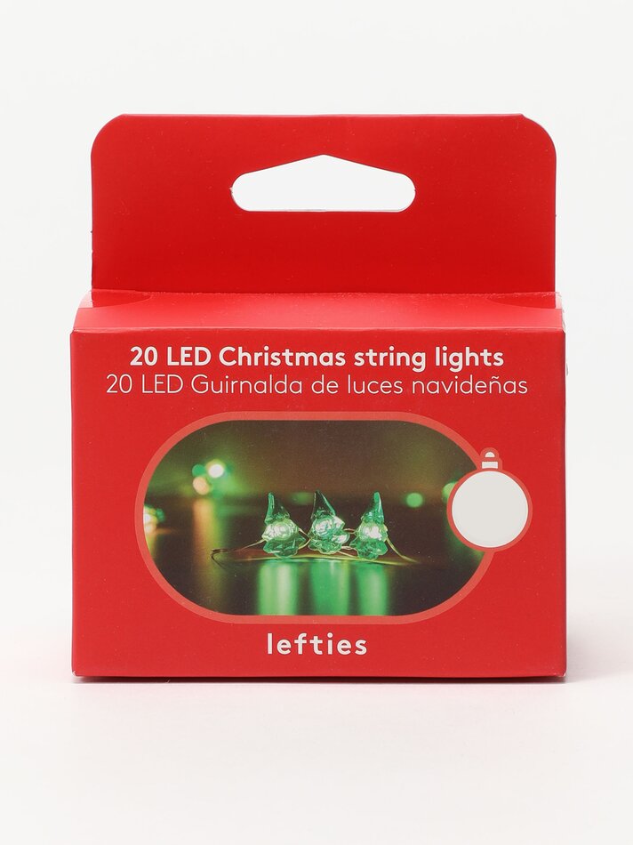 Guirlanda de Natal com 20 luzes LED - Vários modelos