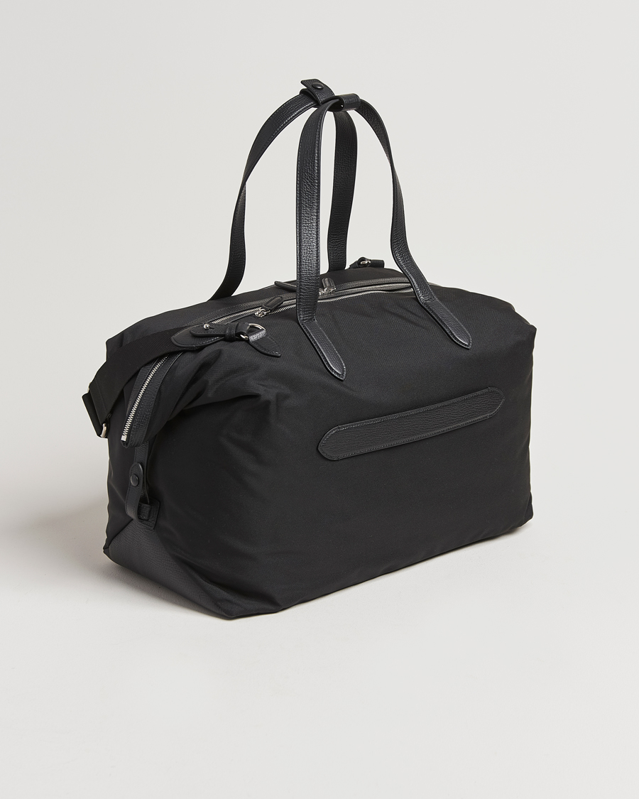 Smythson Canvas Norton Travel Bag Black