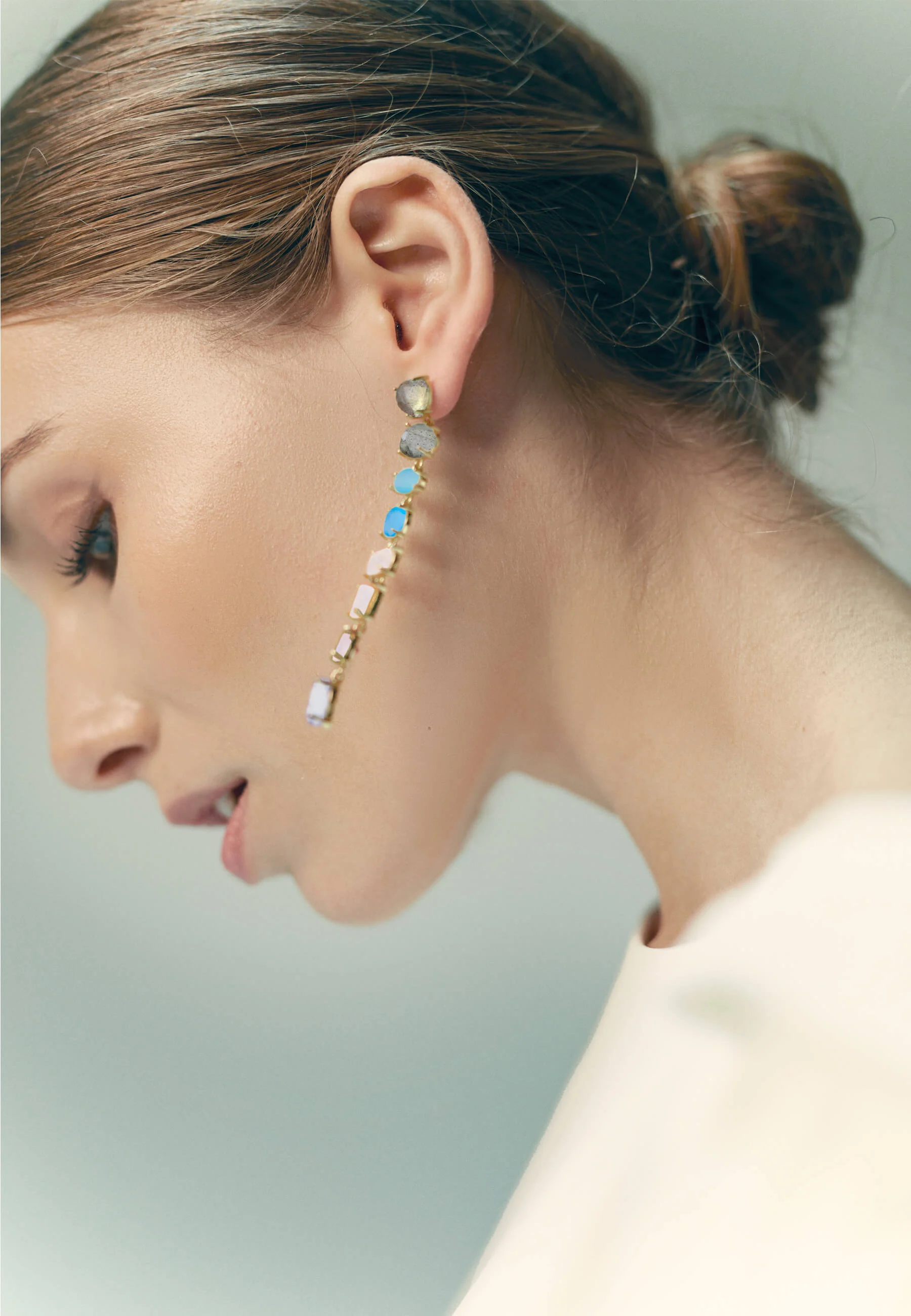 PORTOBELLO - Boucles d'oreilles | Blanc