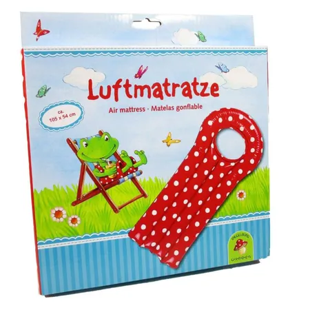 Die Spiegelburg Luftmatratze Fröhliche Tupfen Garden Kids, ca. 105 x 54cm