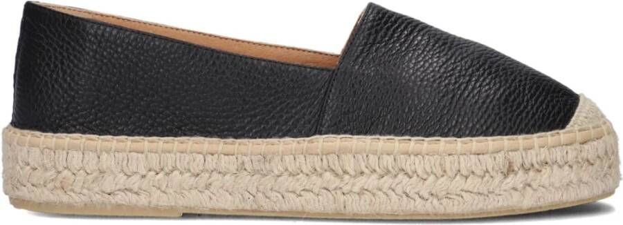 AYANA Espadrilles Dames Omo25yu815 Maat: 38 Materiaal: Leer Kleur: Zwart