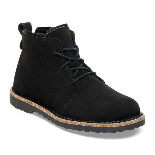 Birkenstock Uppsala Chukka Shearling Støvler, Black, 40