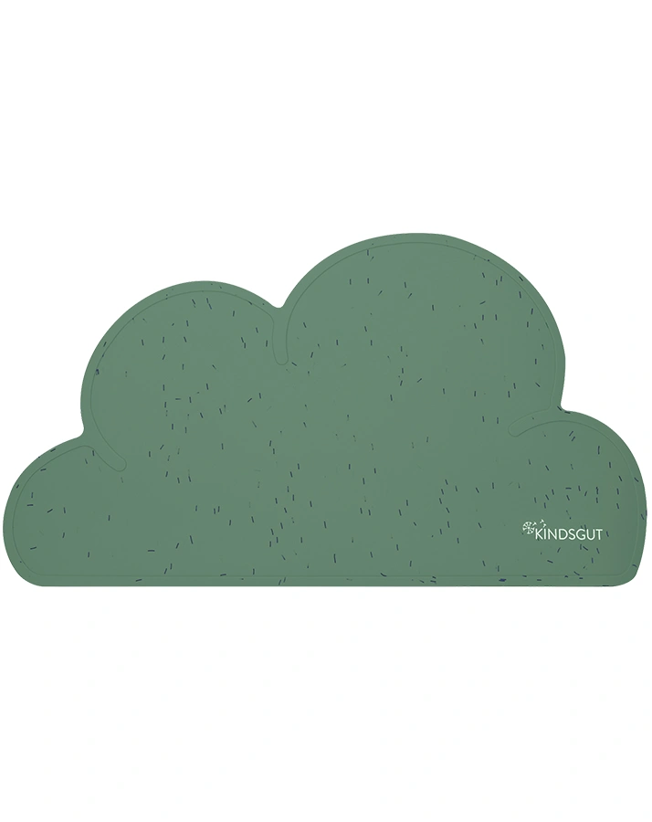 Tischset WOLKE gemustert in gruen