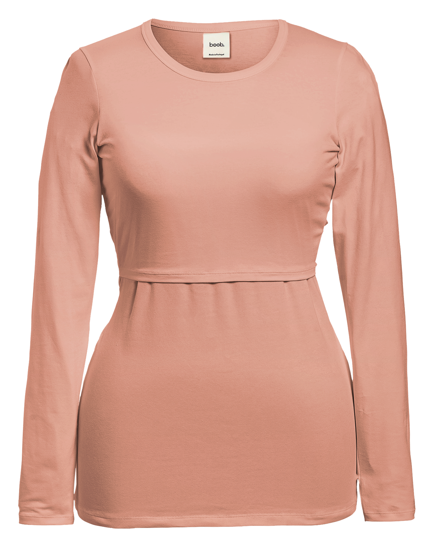 T-shirt de grossesse en coton biologique | Rose