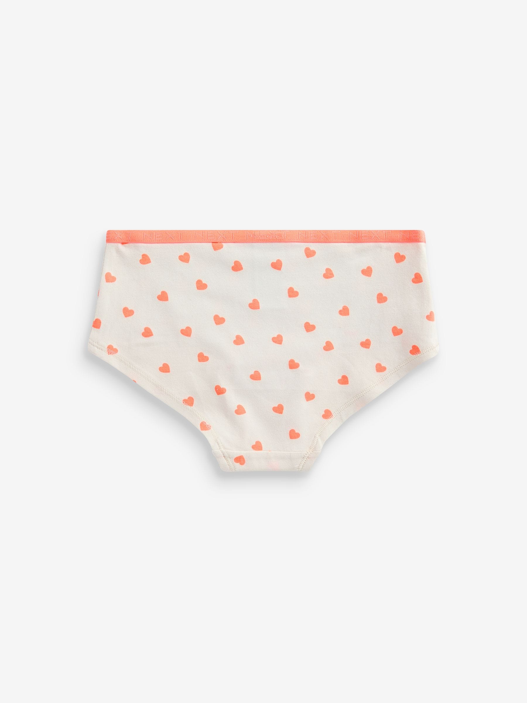 Grijs/wit/zwart met felle prints - Set van 7 slips (2-16 jr)