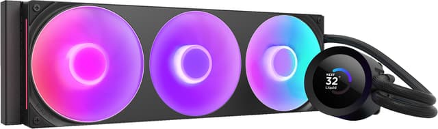 NZXT Kraken Plus 360 RGB AiO-køler (sort)