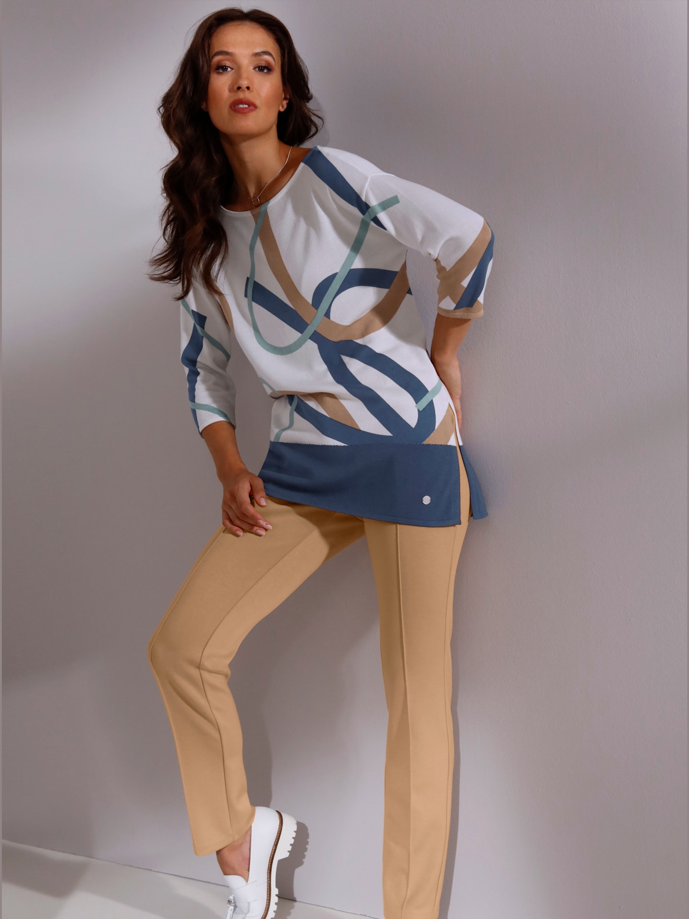 Pantalon en modal 50% modal