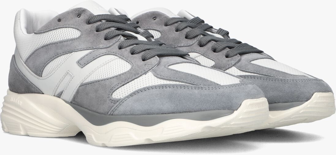 grijze hogan lage sneakers hxm6650fj10 sue