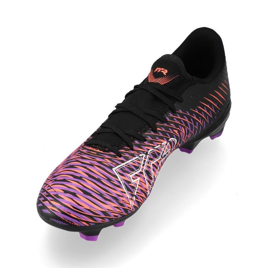PUMA Future 8 Play FG/AG Unlimited - Noir/Blanc/Glowing Red