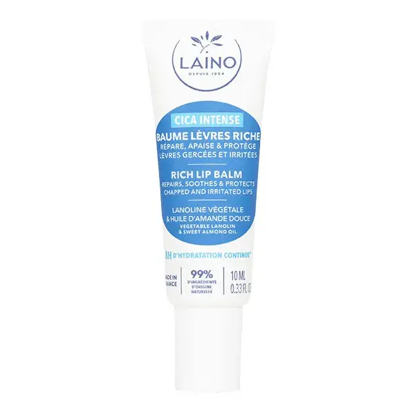 Bálsamo Labial Intenso LAINO Rich Cica em Tubo de 10ml