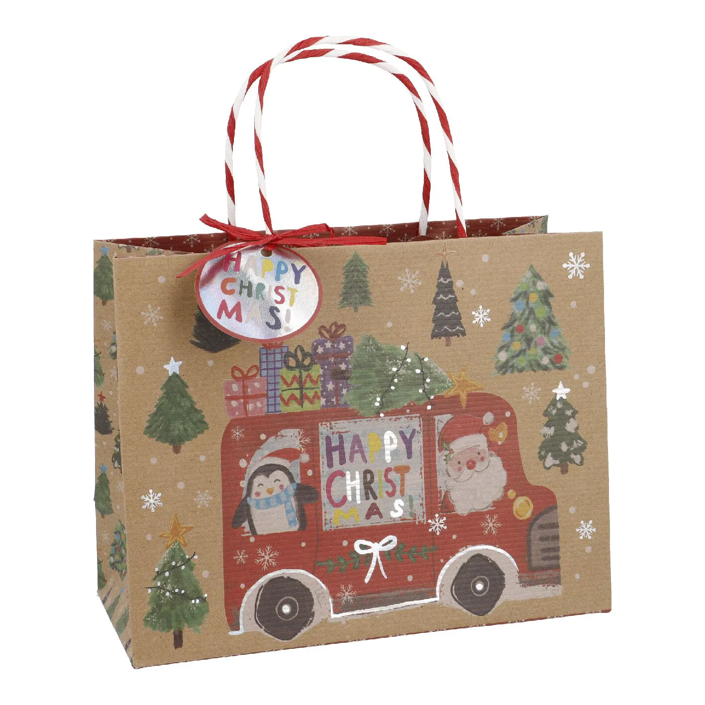 Geschenktüte Motiv, Bus, 23 x 18 cm