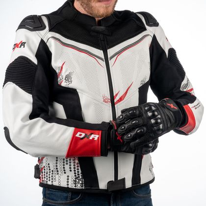 Blouson DXR LUXON FLEX - Noir / Rouge