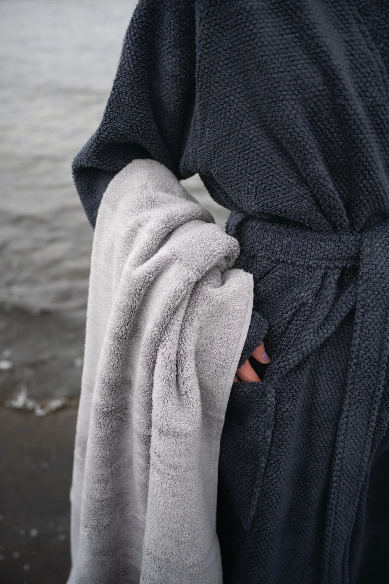 Håndkle taupe