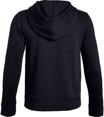 Under Armour EU Cotton Fleece Full Zip Jakke, Black