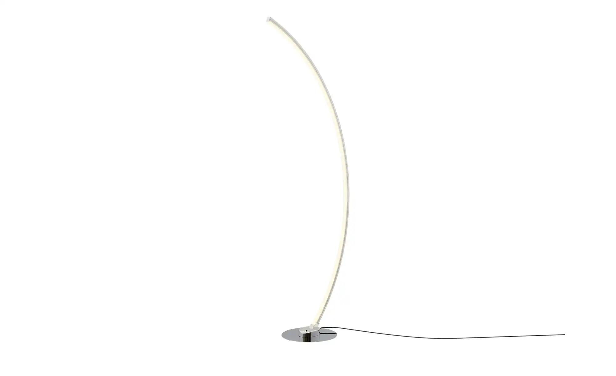 KHG LED-Stehleuchte, chrom mit Farbwechsler