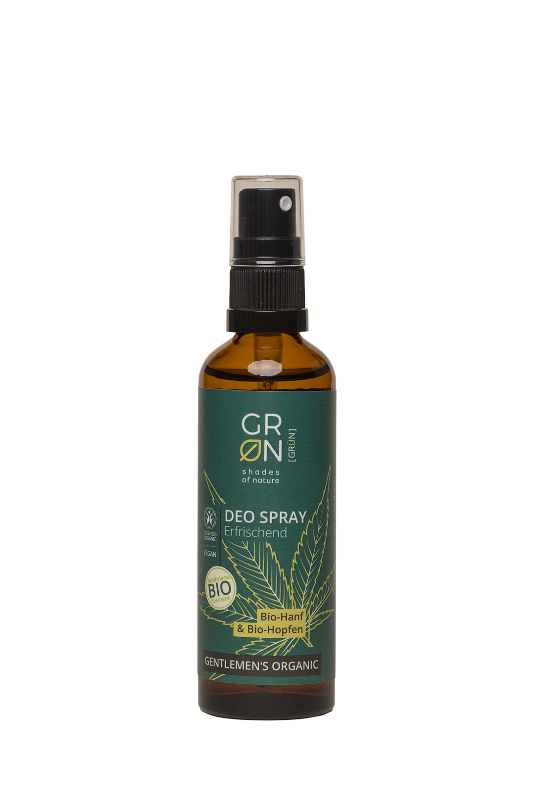 GRN [GRÜN]   Deo Spray Hemp & Hops, 75 ml