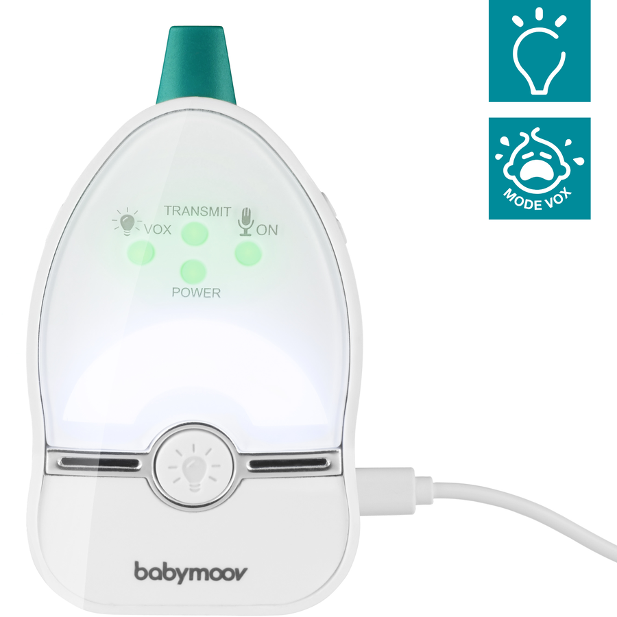 babymoov Babyphone Easy Care weißschwarz