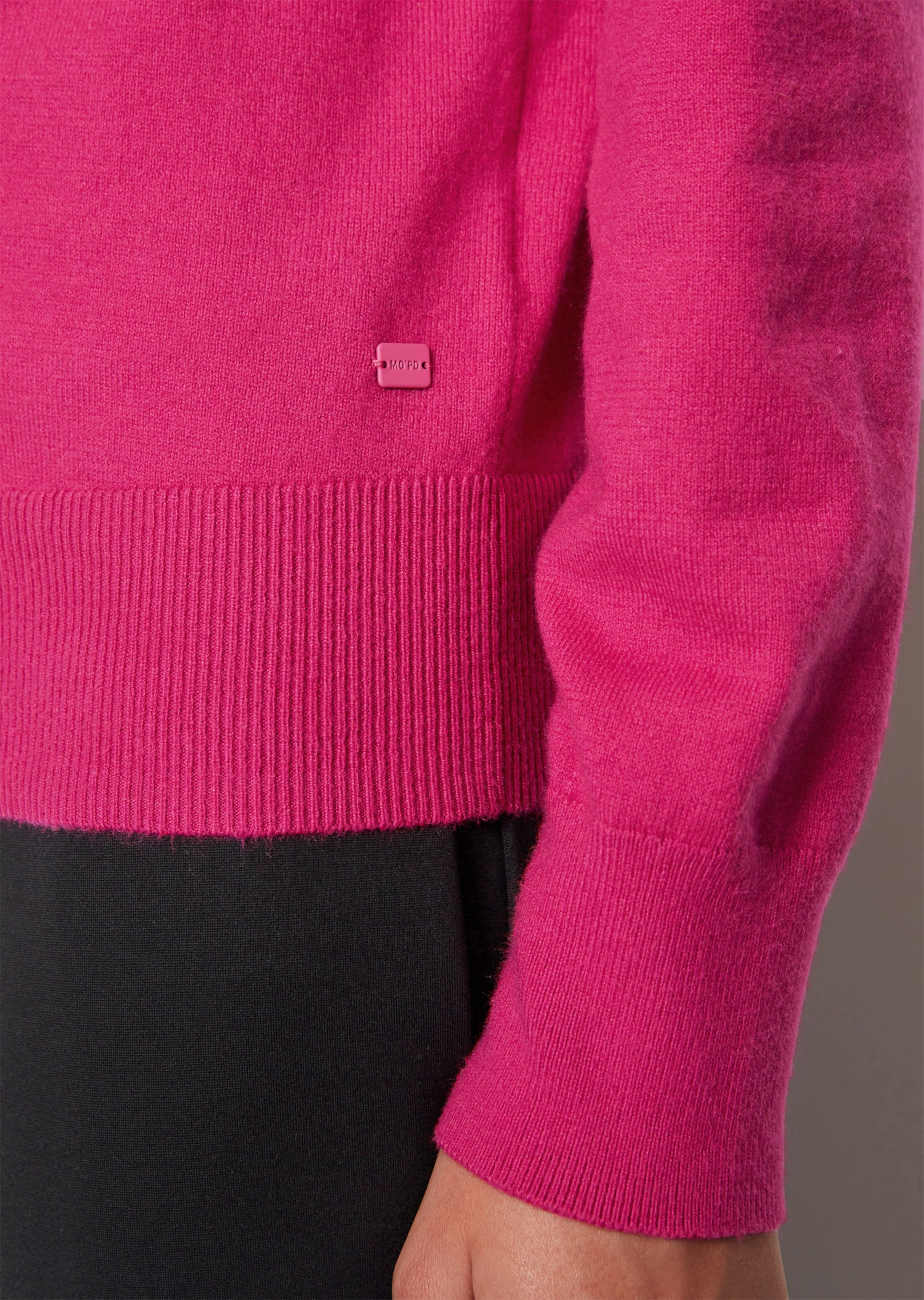 Rollkragenpullover regularaus Soft Cotton Stretch
