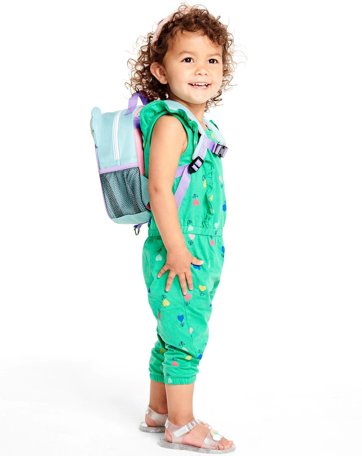 Mini-Rucksack ZOO - KOALA (9x24x24) mit Leine in blau