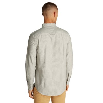 Chemise à manches longues homme Tjm Slim Stripe Oxford TOMMY HILFIGER