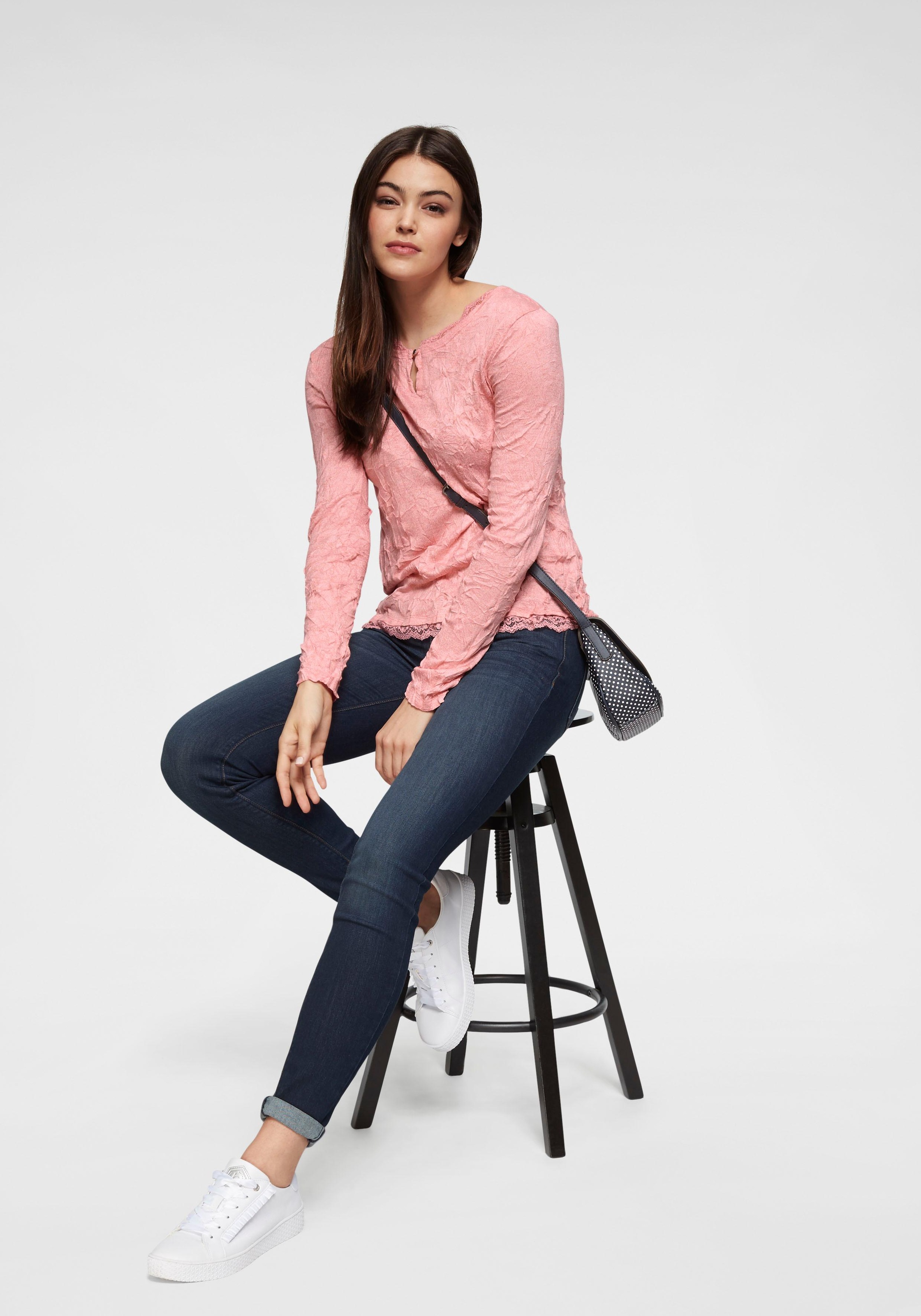 TOM TAILOR Skinny-fit-Jeans , in figurbetonter 5-Pocket-Form