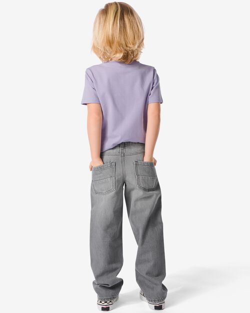 jean enfant - modèle straight fit gris