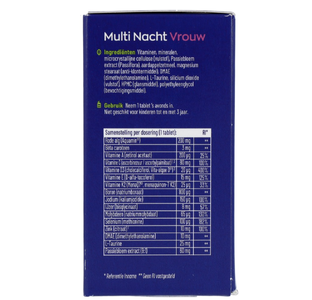 Vitakruid Multi Dag & Nacht Vrouw Tabletten 60TB