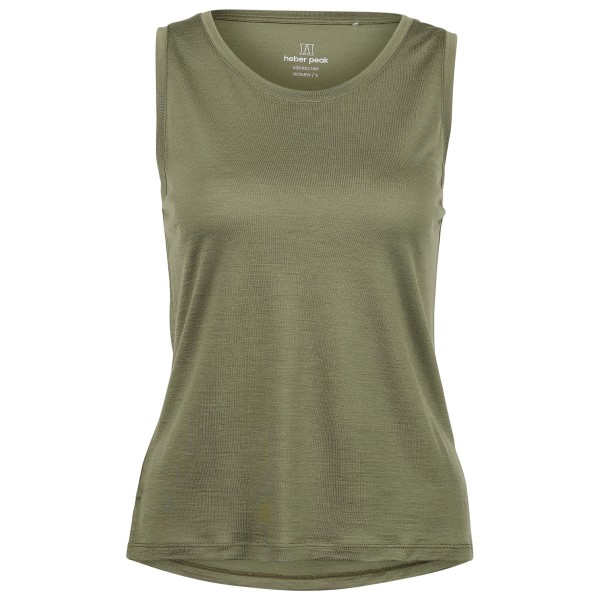 Heber Peak - Women's MerinoCool165 EvergreenHe. Tank - Haut en mérinos