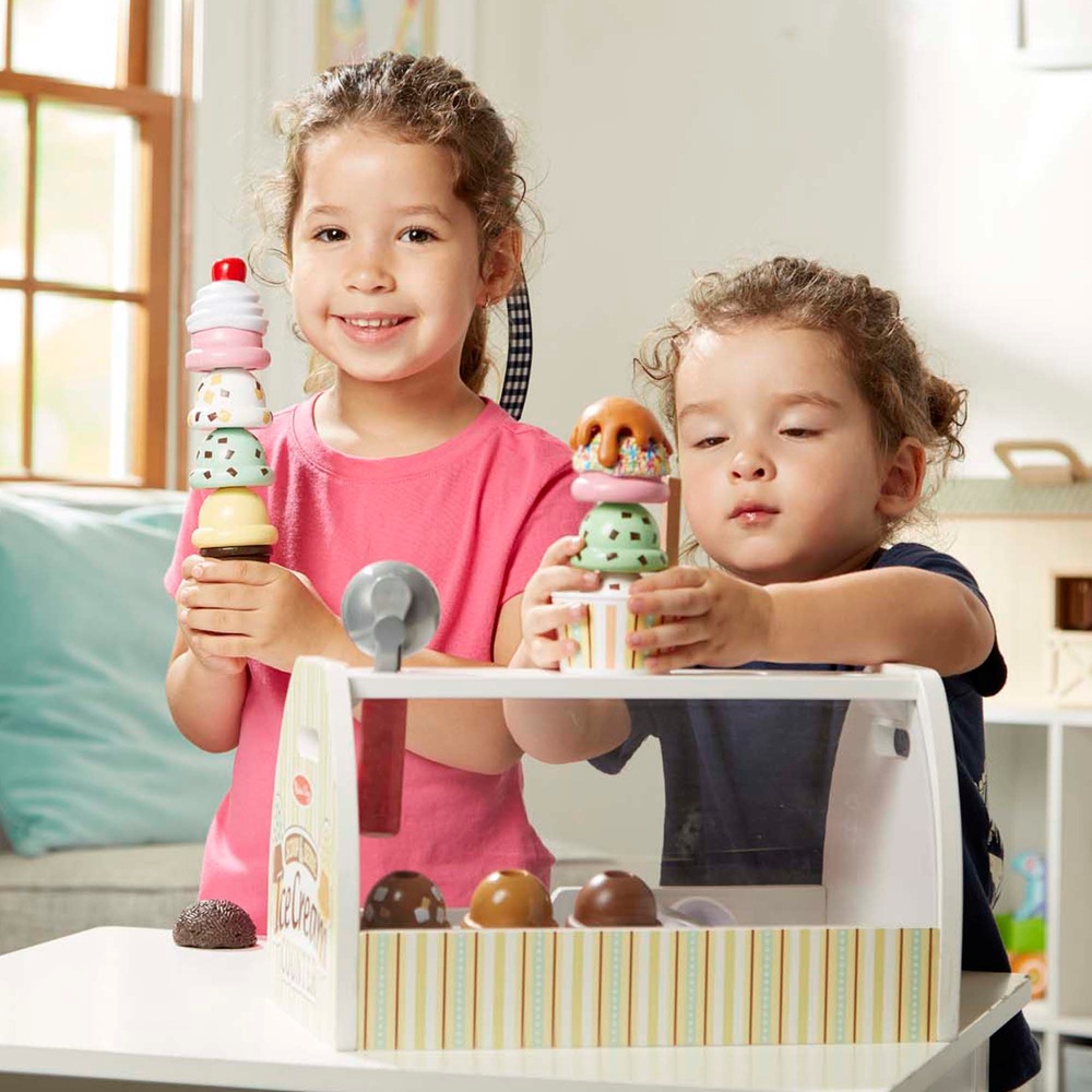Melissa & Doug Eisdiele aus Holz