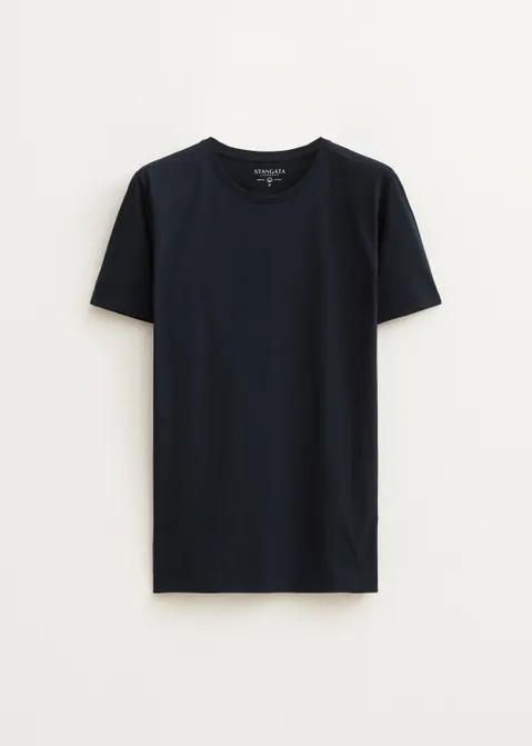 Basic t-shirt blauw (BLW.D)