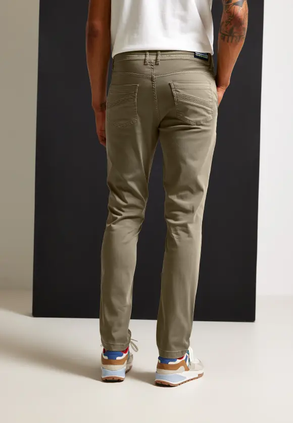 Regular Fit Hose - seed beige