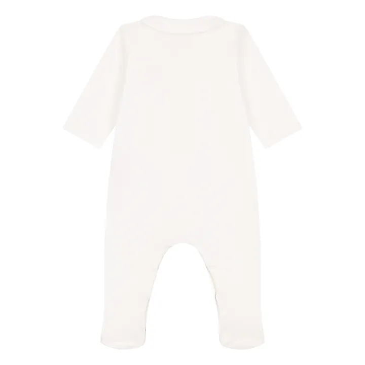 Petit Bateau Pyjama Maro Petit Cœur | Blanc