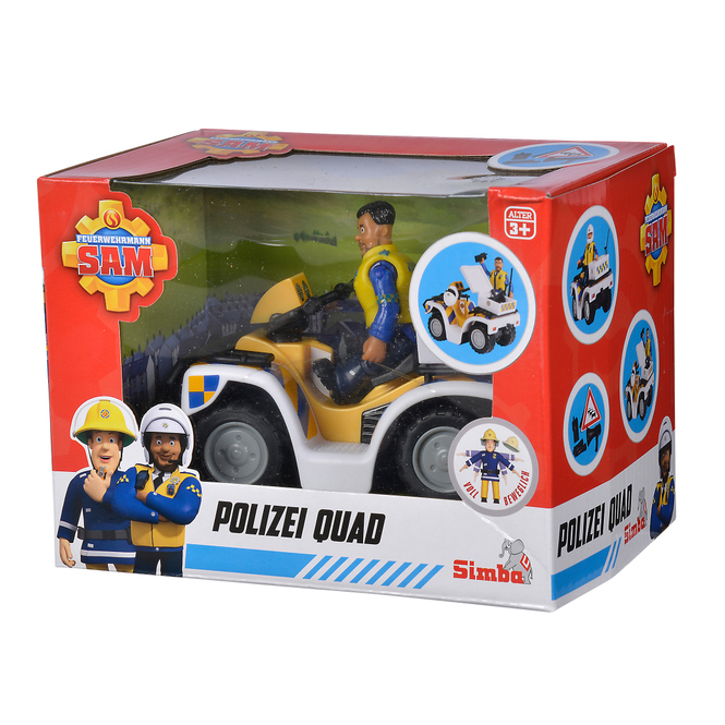 Feuerwehrmann Sam - Polizei Quad
