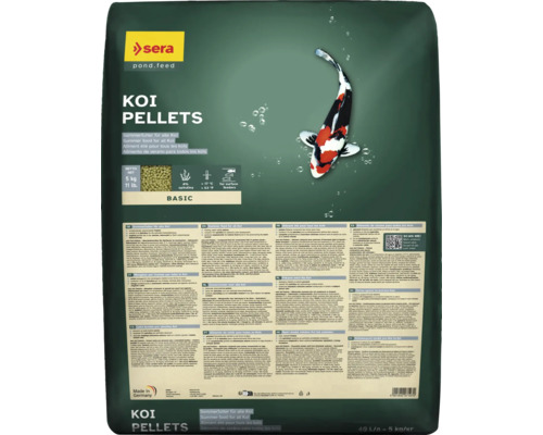 Vijvervoer sera Koi Sticks energy plus 40 l