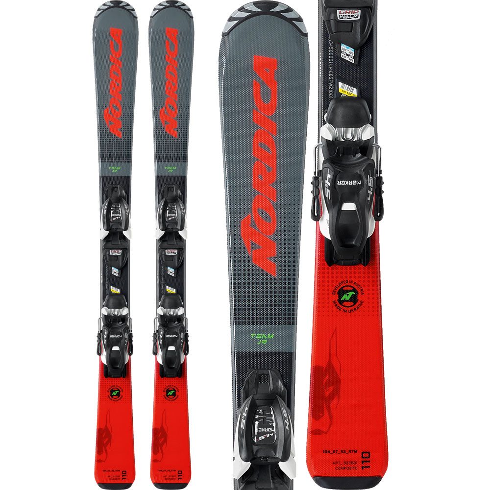 Nordica Team J R FDT 21/22 Kinderski inkl. JR 4.5 FDT Bindung (70-90cm)