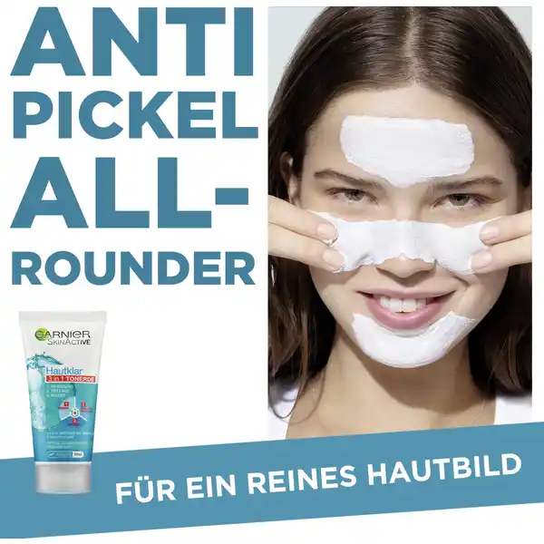 3in1 Tonerde Anti Pickel Reinigung + Peeling + Maske