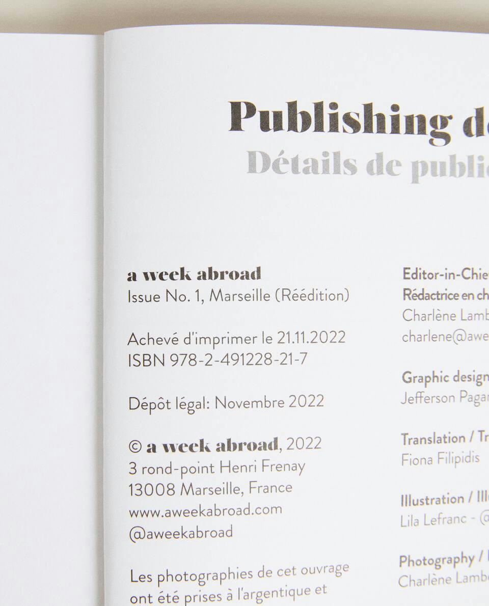 UMA SEMANA NO EXTERIOR: MARSELHA (LIVRO)