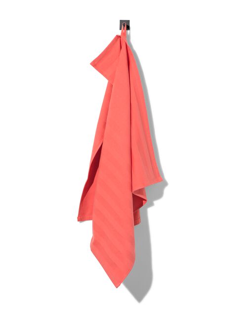 torchon 65x65 coton avec rayures
